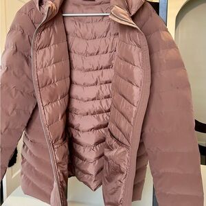 Women’s Quilted Jacket in Dusty Pink